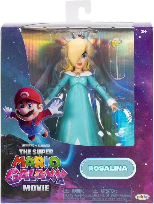 Rosalina Figura de Acción Super Mario Galaxy Movie Nintendo Jakks Pacific 13 cm