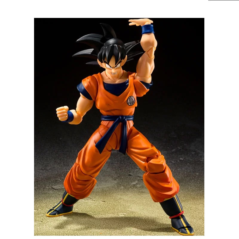 Son Goku The Lowest Born Saiyan Figura De Acción Dragon Ball SH Figuarts Bandai 15 Cm