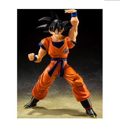 Son Goku The Lowest Born Saiyan Figura De Acción Dragon Ball SH Figuarts Bandai 15 Cm