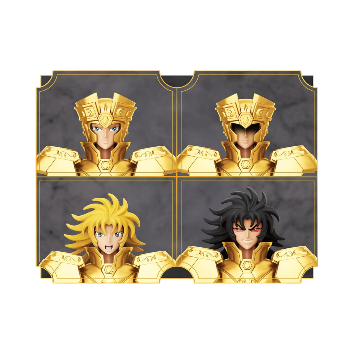 Gemini Saga Figura de Accion Saint Seiya Blokees Champion Class 15 Cm
