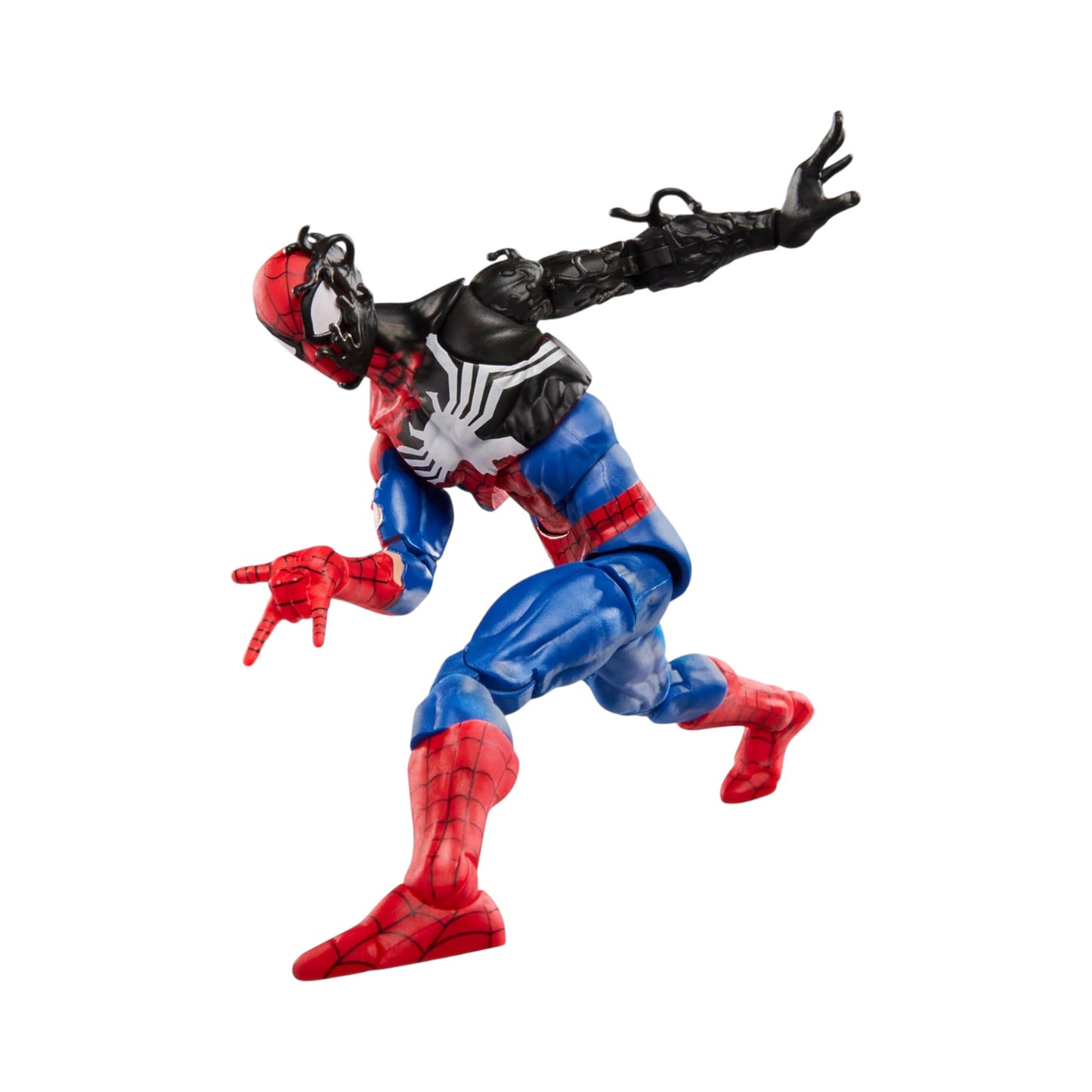 Spiderman Alien Costume Figura De Accion Secret Wars Marvel Legends 16 Cm