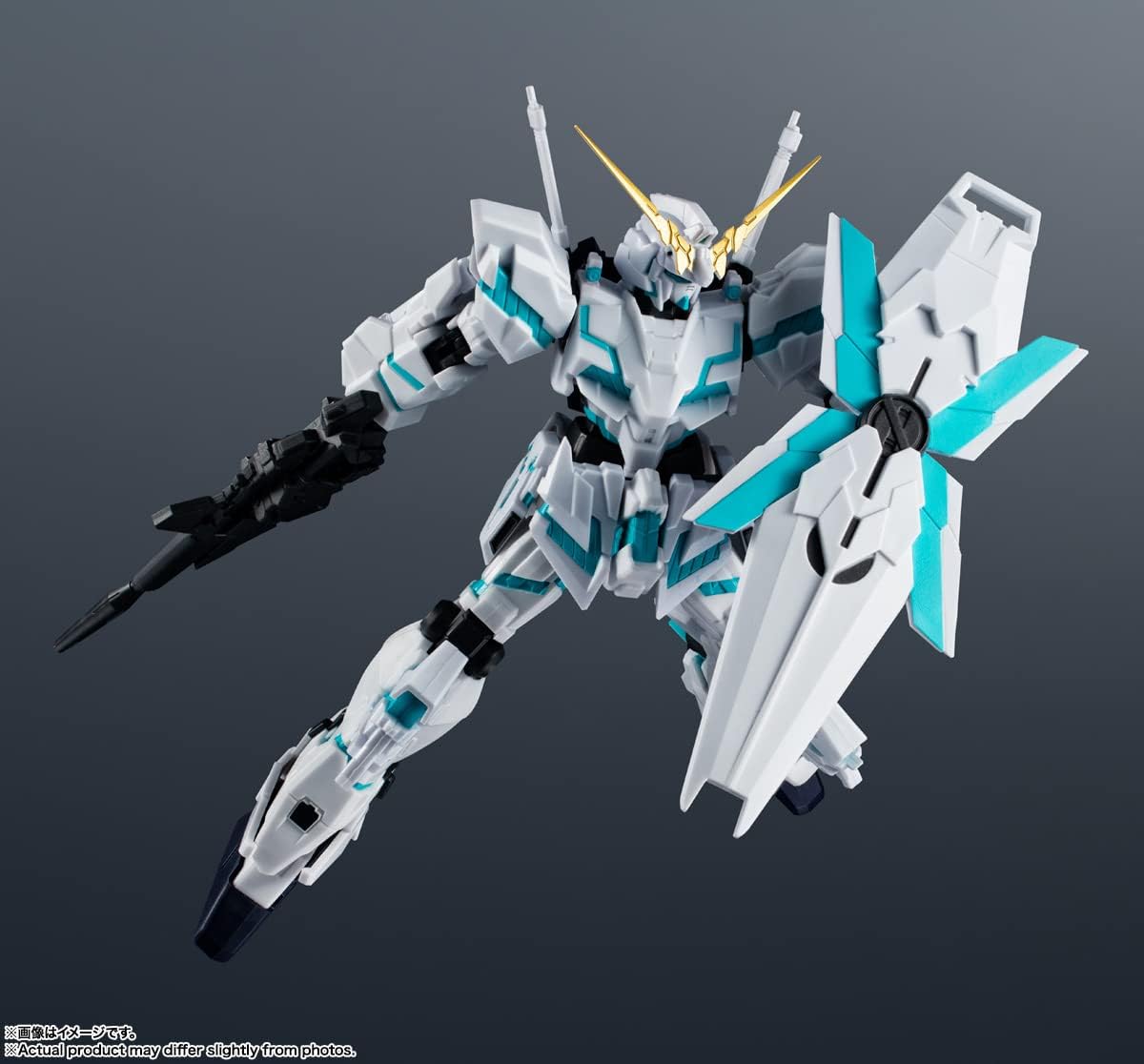 Unicorn Gundam Awakened Figura de Accion GU 29 Gundam Universe Bandai 16cm