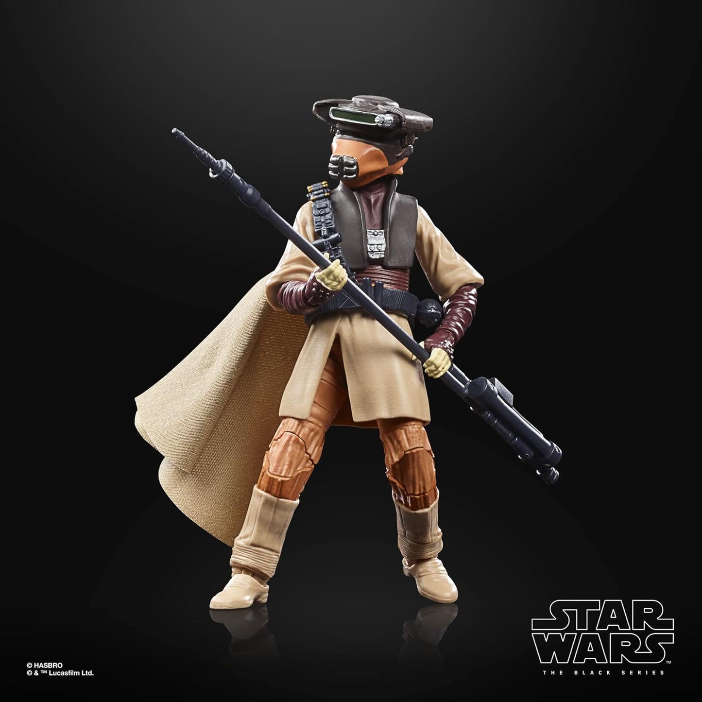 Princess Leia Organa Boushh Figura De Acción Star Wars Black Series Archive Hasbro 16 Cm