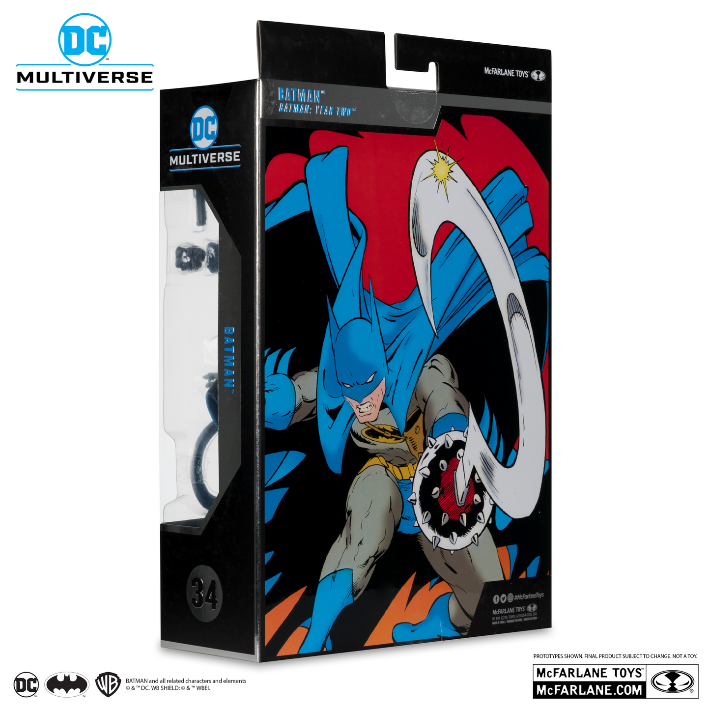 Batman Figura De Acción Year Two DC Mcfarlane Toys Collector Ed. Exclusive 19 cm