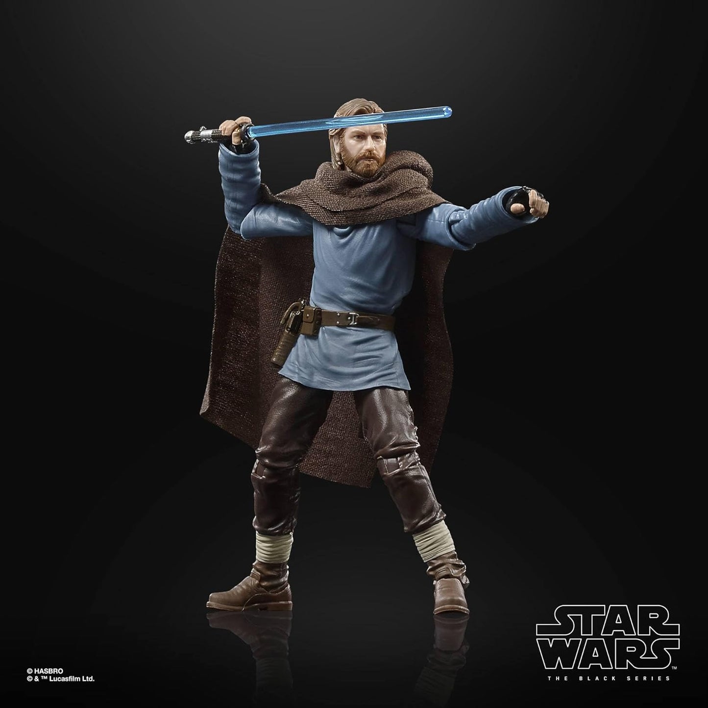 Obi Wan Kenobi Tibidon Station Figura De Acción Star Wars The Black Series Hasbro 16 Cm
