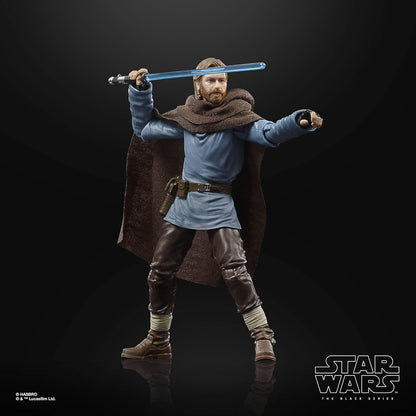 Obi Wan Kenobi Tibidon Station Figura De Acción Star Wars The Black Series Hasbro 16 Cm
