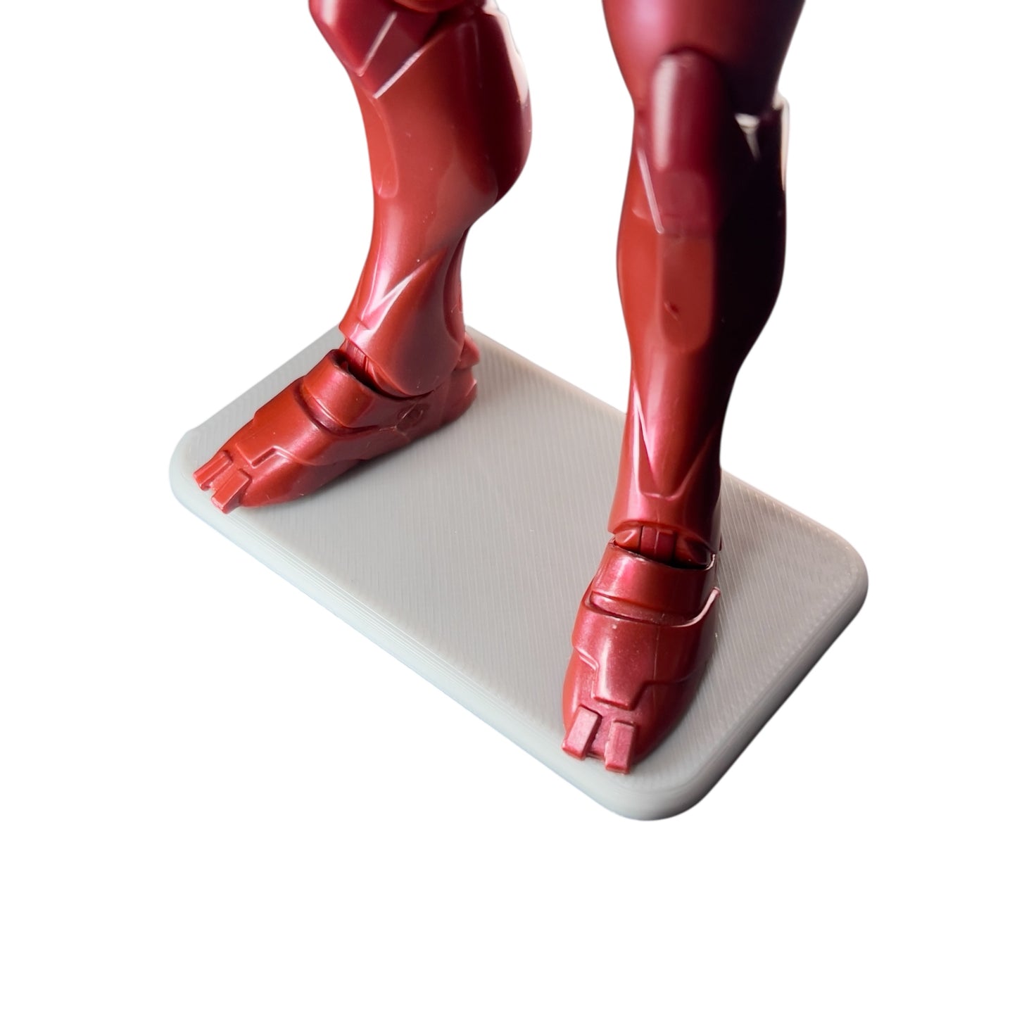Base Rectangular Figuras de Acción con pines - Exhibición Colección Marvel Legends, Mcfarlane, Jada Toys, Black Series, Neca, Etc.