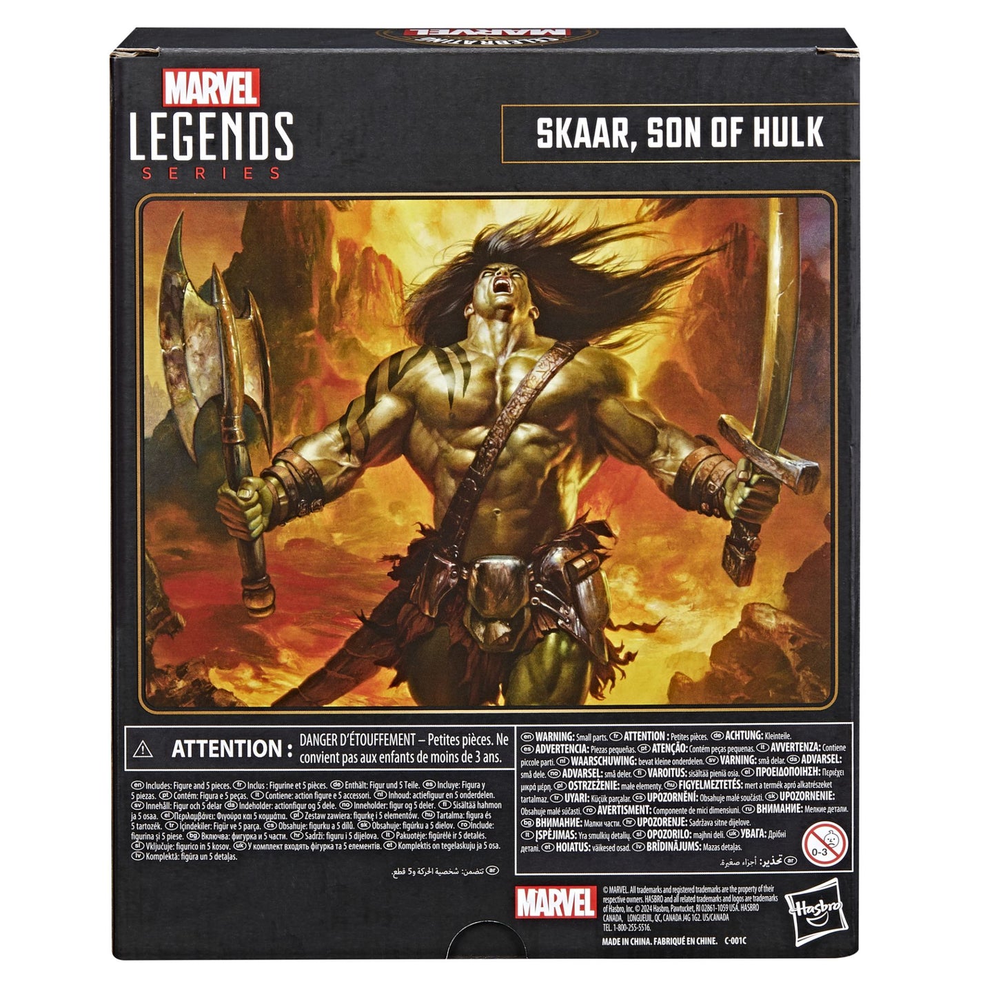 Skaar Son Of Hulk Figura De Acción 85 Anniversary Marvel Legends Hasbro 20 Cm