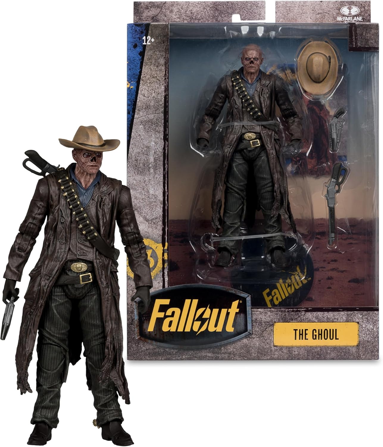 The Ghoul Deluxe Cooper Howard Figura de Acción Fallout Mcfarlane Toys 18 cm