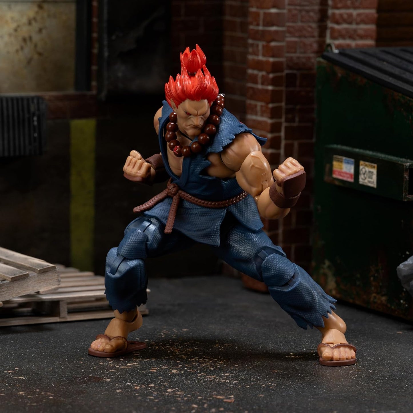 Akuma Figura de Accion Street Fighter 2 Jada Toys 16 Cm