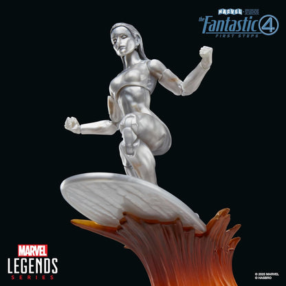 Silver Surfer Figura De Acción Fantastic 4 First Steps Marvel Legends Hasbro 16 Cm