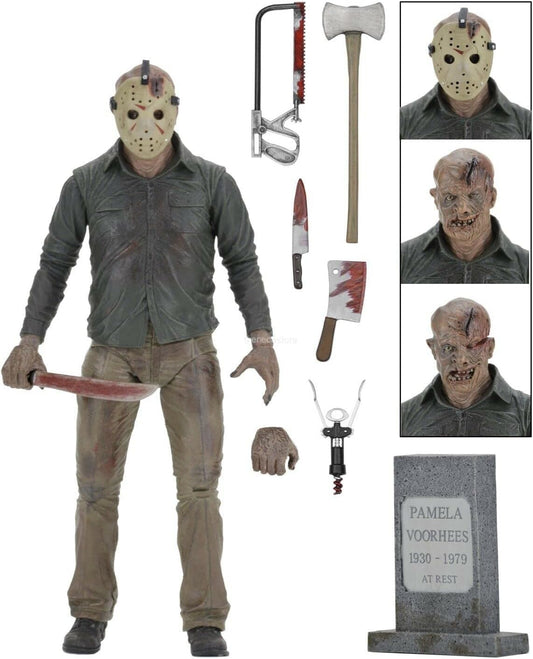 Jason Voorhees Figura De Acción Friday The 13th Final Chapter Neca Ultimate 18 Cm