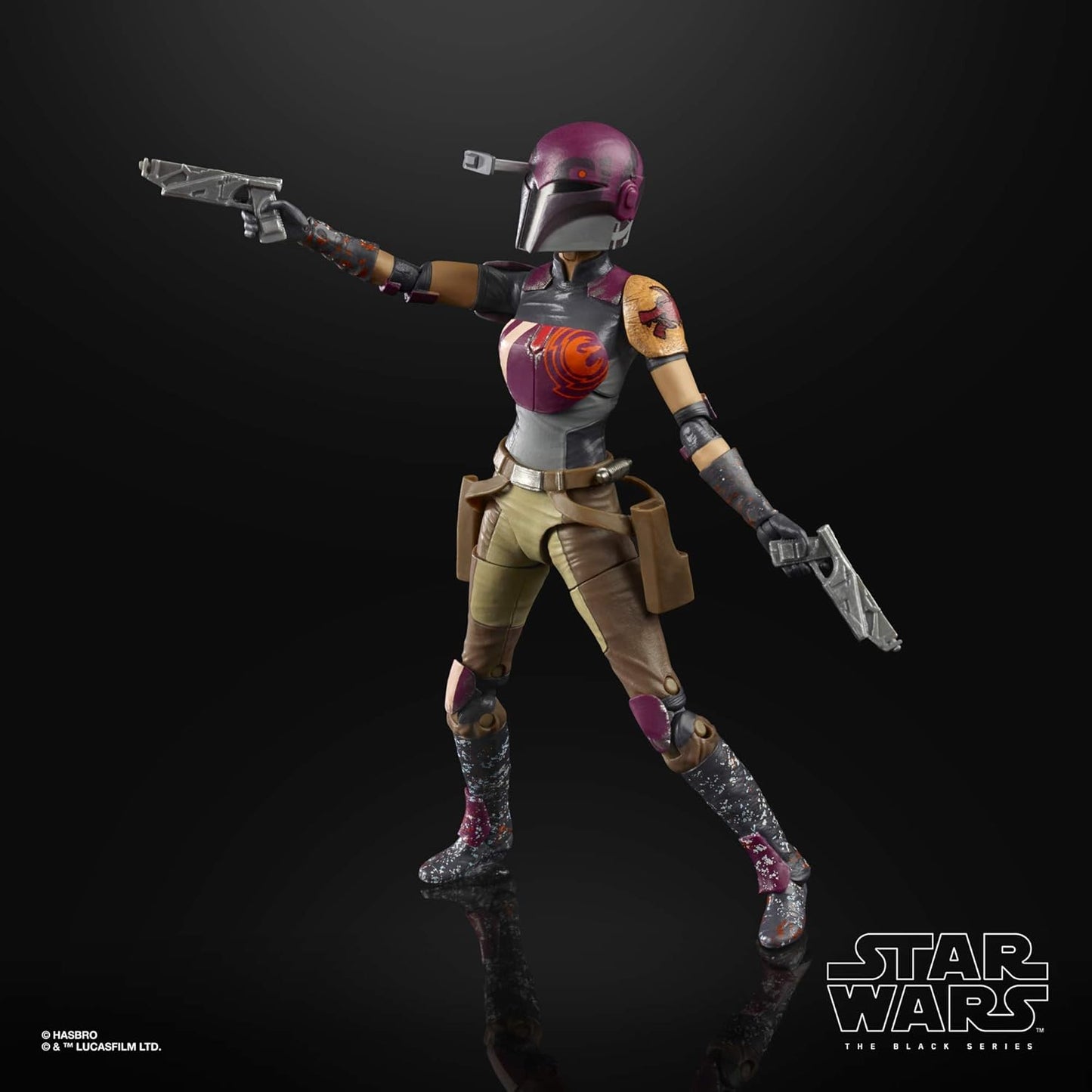Sabine Wren Figura De Acción Star Wars Rebels The Black Series Hasbro 16 Cm