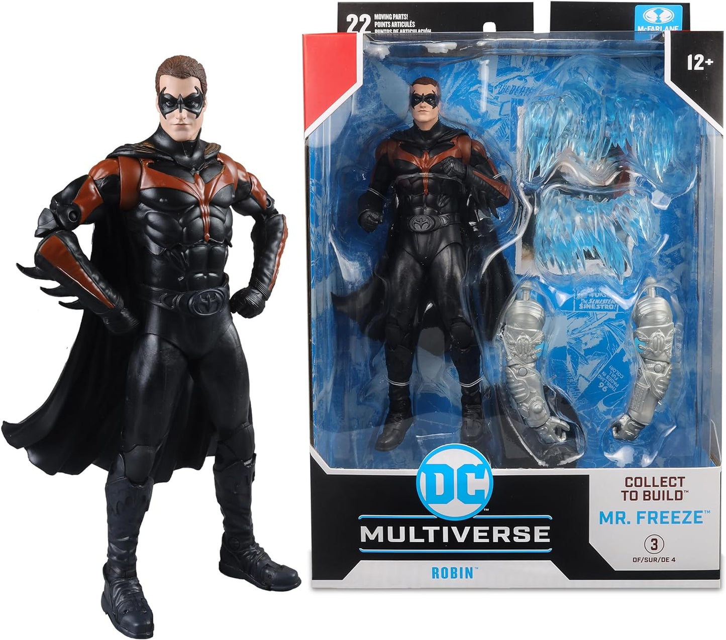 Robin O´Donell Figura de Acción Batman & Robin DC McFarlane Toys 17 Cm BAF Mr Freeze