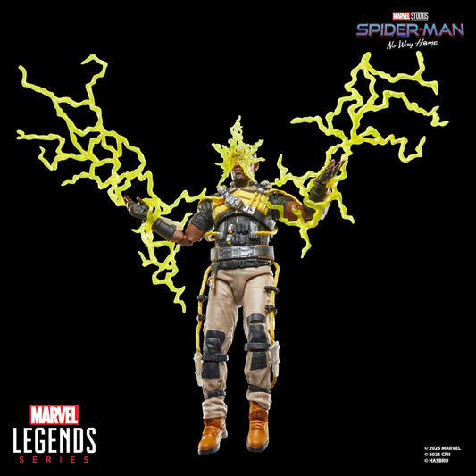 Electro Figura De Acción Spiderman No Way Home Marvel Legends Hasbro 16 Cm
