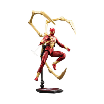 Iron Spider Armor Spiderman Figura de Acción Spiderman Avengers Deluxe ZD Toys 18 cm
