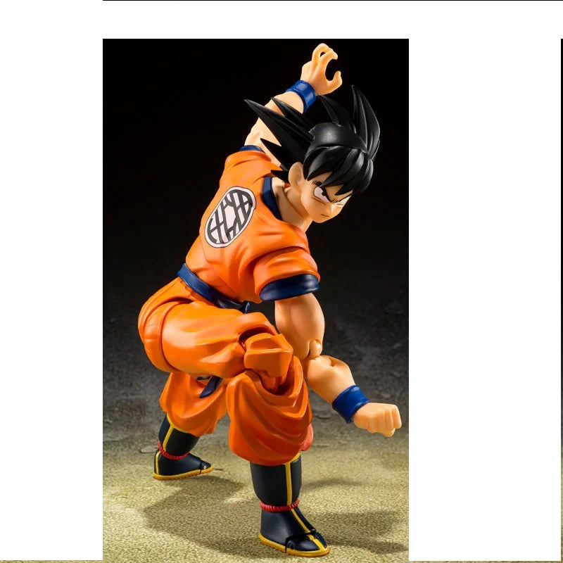 Son Goku The Lowest Born Saiyan Figura De Acción Dragon Ball SH Figuarts Bandai 15 Cm