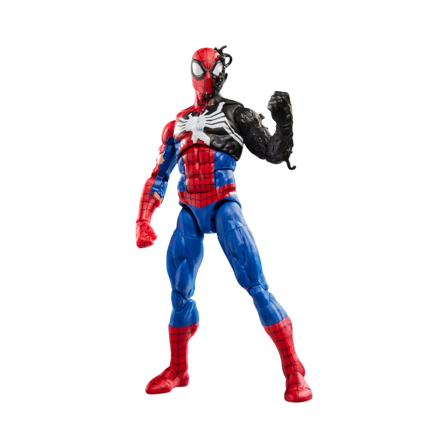Spiderman Alien Costume Figura De Accion Secret Wars Marvel Legends 16 Cm