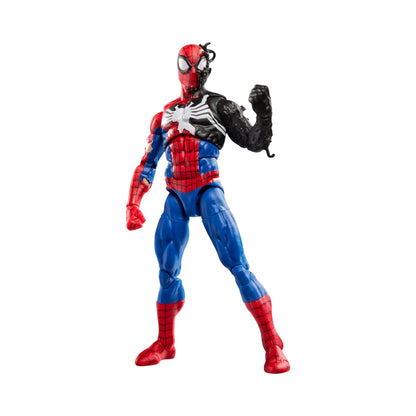 Spiderman Alien Costume Figura De Accion Secret Wars Marvel Legends 16 Cm