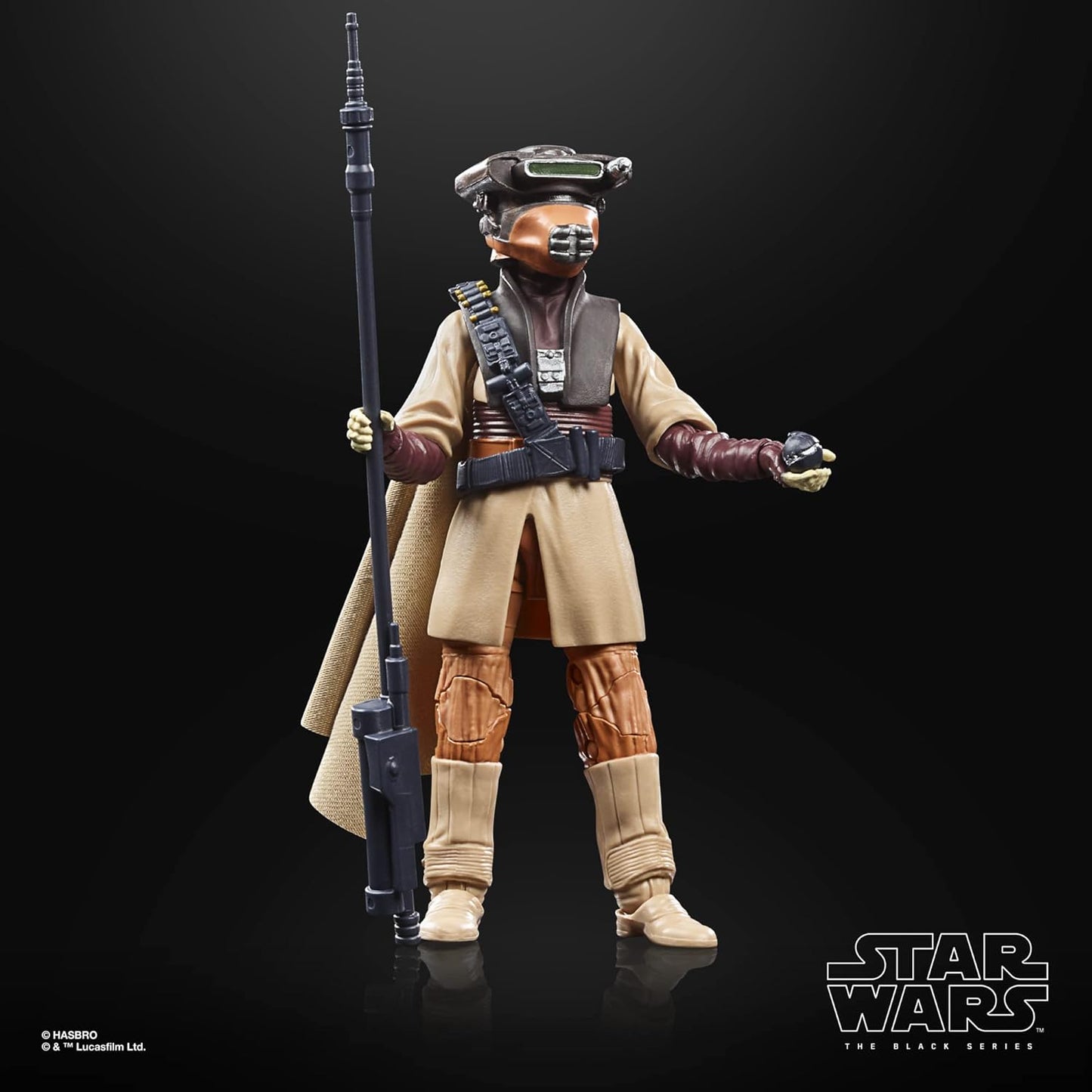 Princess Leia Organa Boushh Figura De Acción Star Wars Black Series Archive Hasbro 16 Cm
