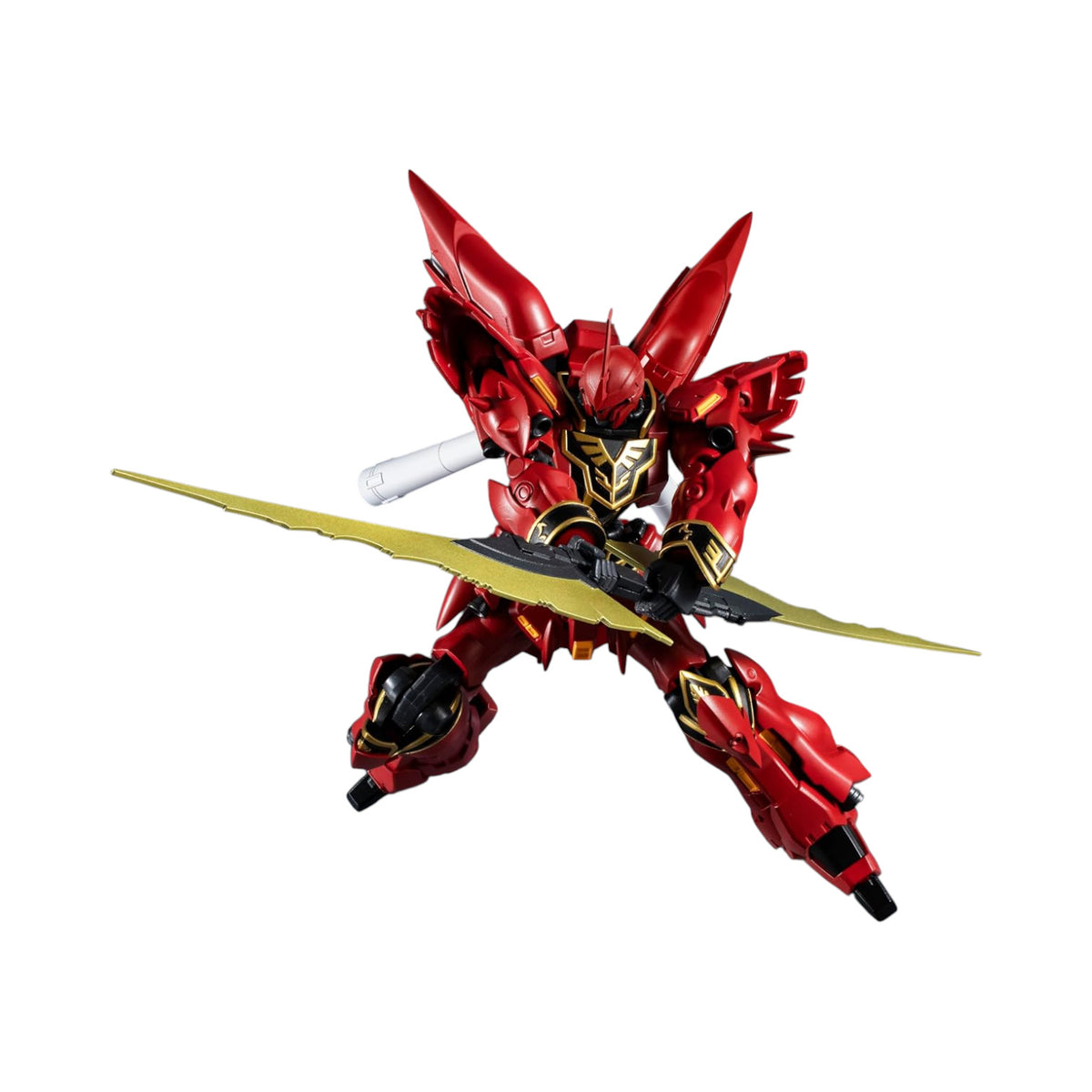 Sinanju Gundam MSN-06S Figura de Accion Gundam Universe Bandai 16 Cm
