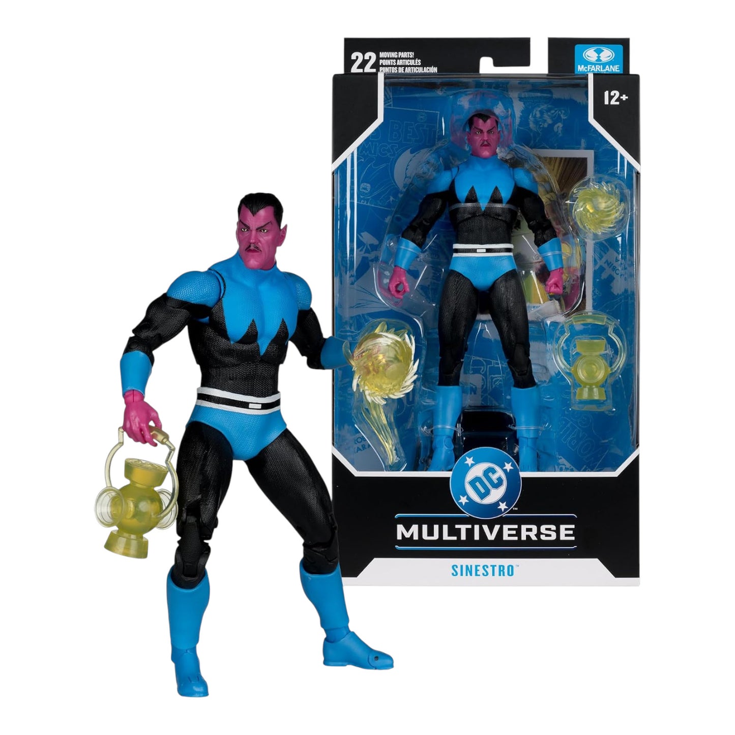 Sinestro Figura de Accion Green Lantern DC Classic Mcfarlane Toys 18 cm