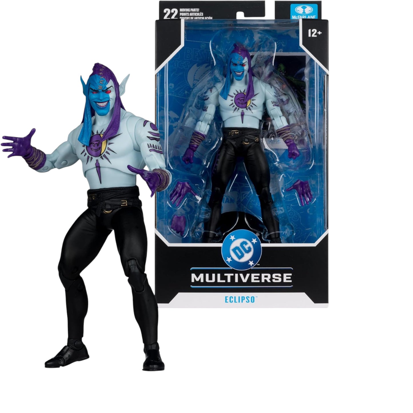 Eclipso Figura de Accion DC Classic Mcfarlane Toys 18 Cm