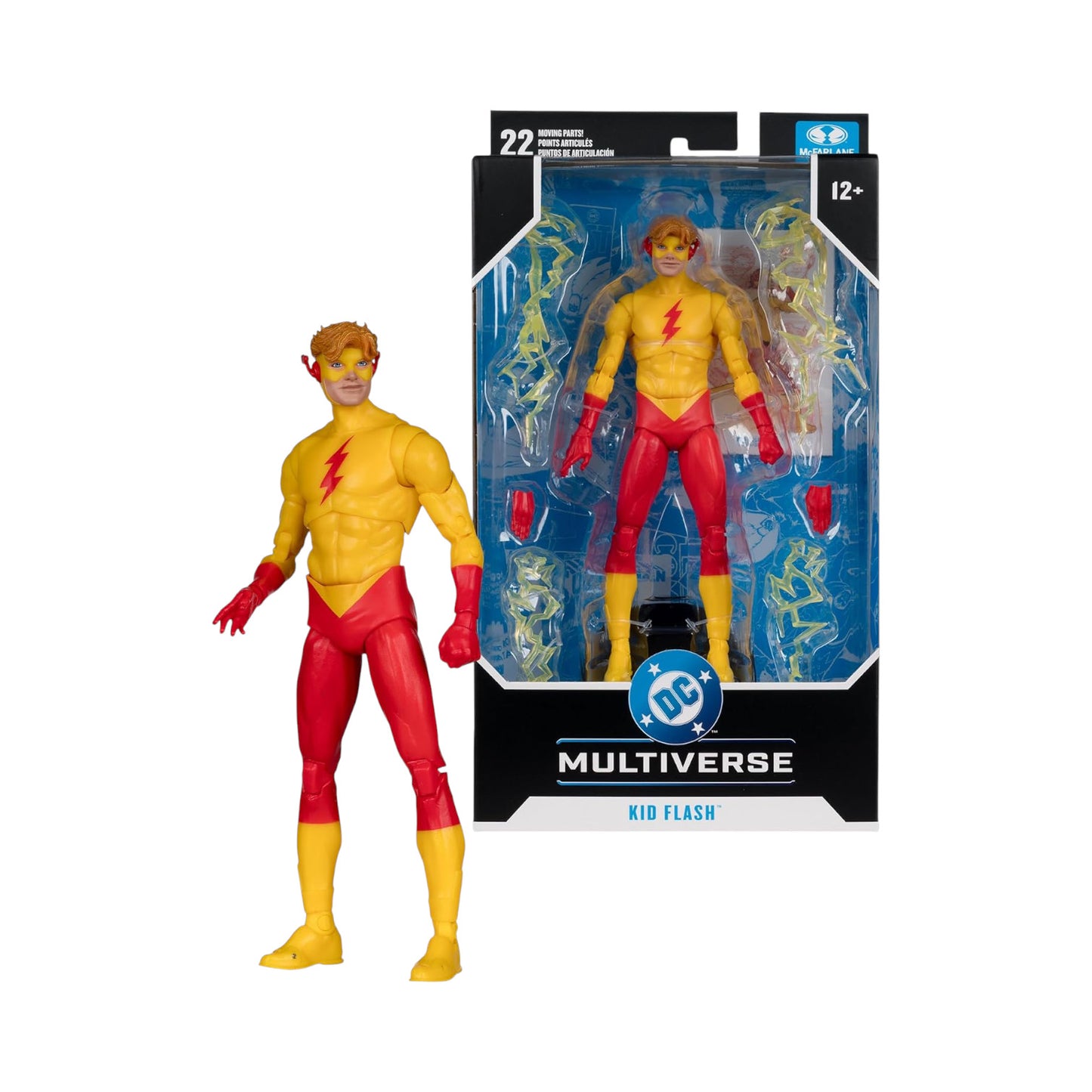 Kid Flash Figura de Accion DC Classic Mcfarlane Toys 17 cm