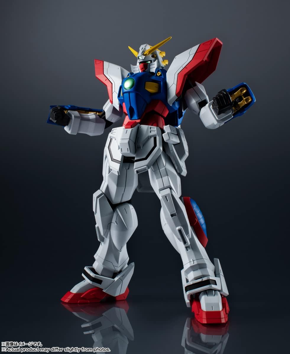 Shining Gundam GF13-017NJ Figura de Accion GU 26 Gundam Universe Bandai 16cm