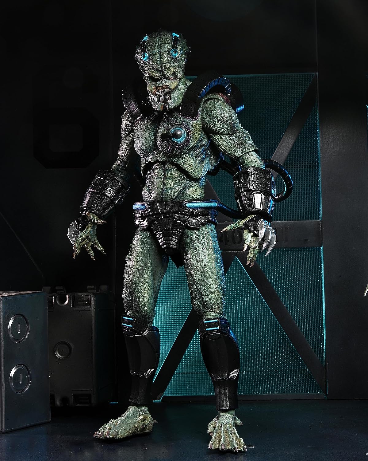 Predator Deluxe Stone Heart Concrete Jungle Figura De Acción Predator Concrete Jungle Neca Ultimate 24cm