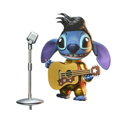 Elvis Gold Suit Stitch Figura De Acción Lilo & Stitch DIsney Neca Toys 11 Cm