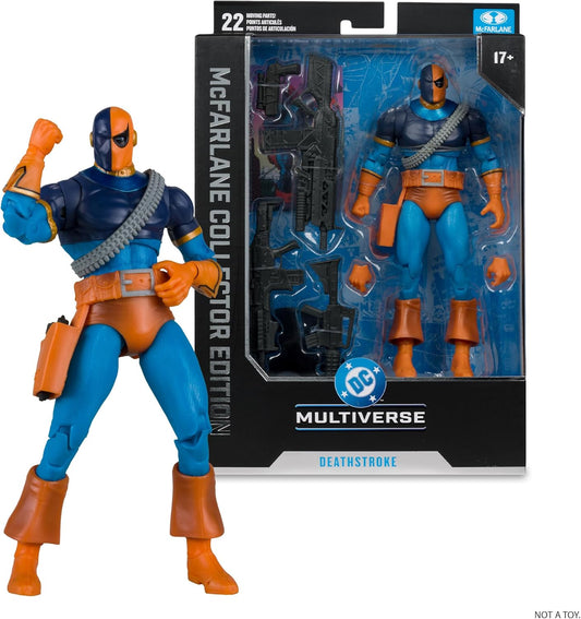 Deathstroke The Terminator Figura De Acción DC Collector Edition Dc Multiverse McFarlane Toys 18 Cm