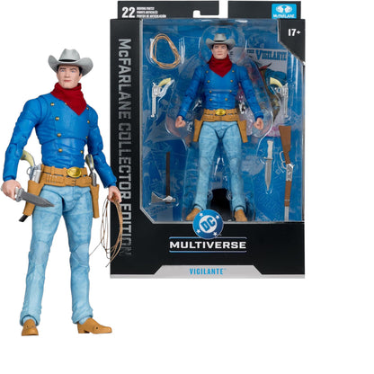 Vigilante Figura De Acción All Star Squadron DC Multiverse Mcfarlane Toys 18 Cm