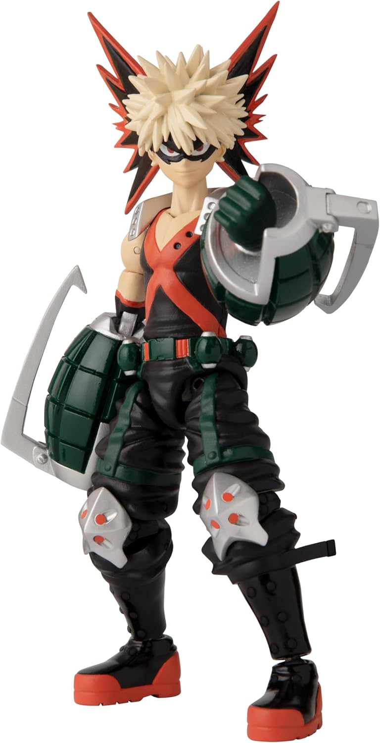 Katsuki Bakugo Figura de Acción My Hero Academia Anime Heroes Bandai 15cm