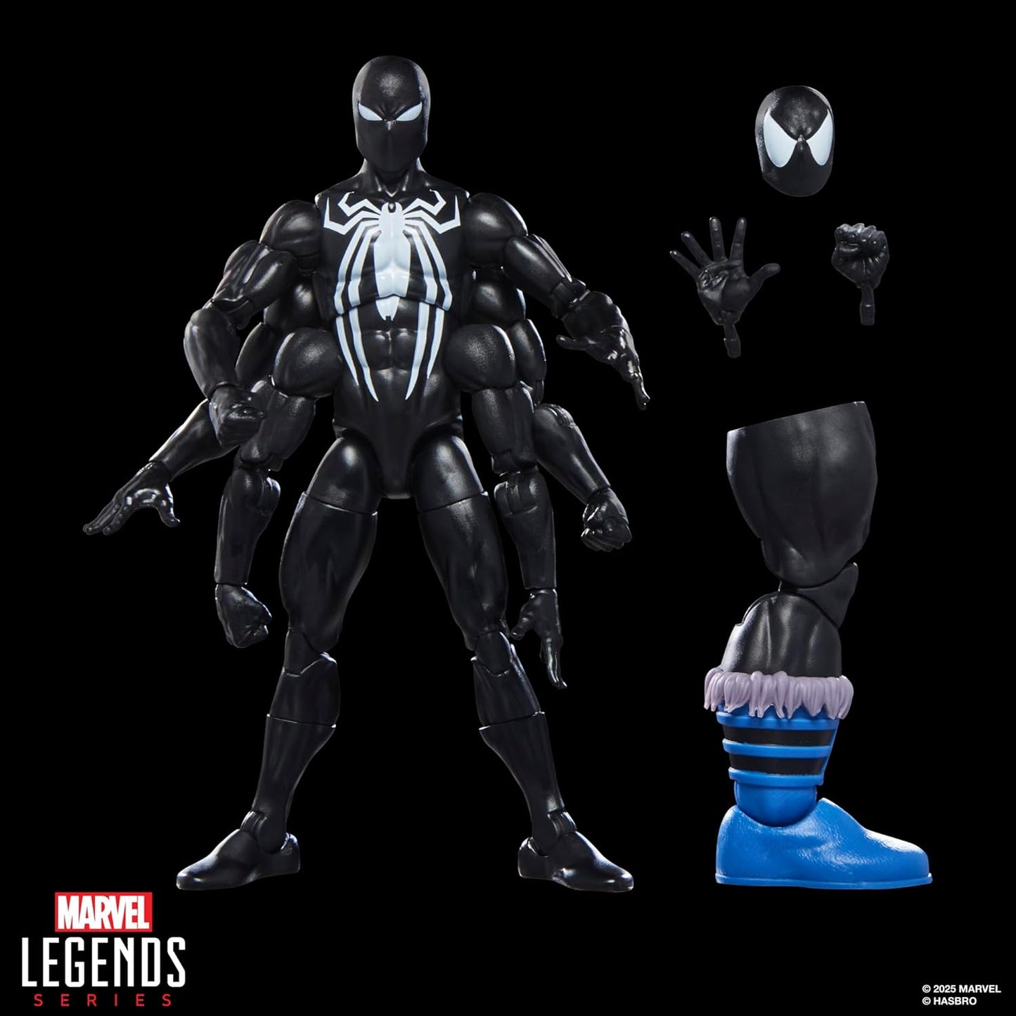 Dark Avengers Spiderman Figura de Acción Dark Avengers Marvel Legends 16cm BAF Executioner
