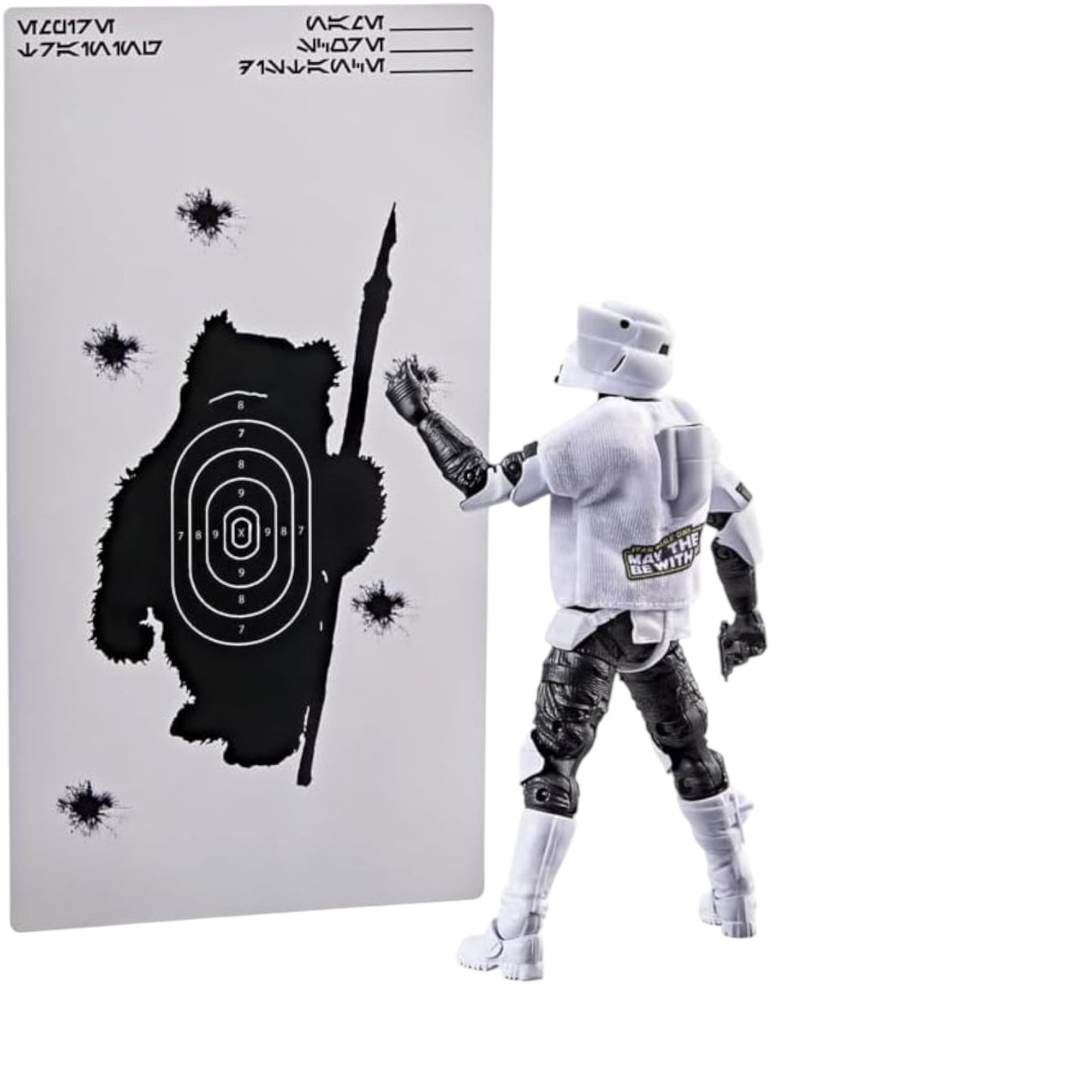 Scout Trooper Figura De Acción Star Wars May The 4th Be With You Premium Black Series Hasbro 16 Cm