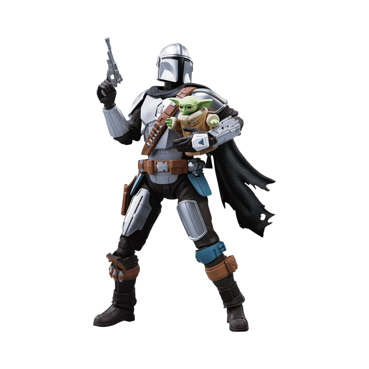 Mandalorian & Grogu Figura de Accion Star Wars Model Kit Blokees Champion Class 15 Cm