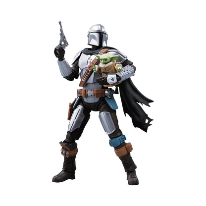 Mandalorian & Grogu Figura de Accion Star Wars Model Kit Blokees Champion Class 15 Cm