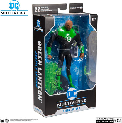 Green Lantern Animated Figura de Acción Justice League DC Mcfarlane Toys 18 Cm