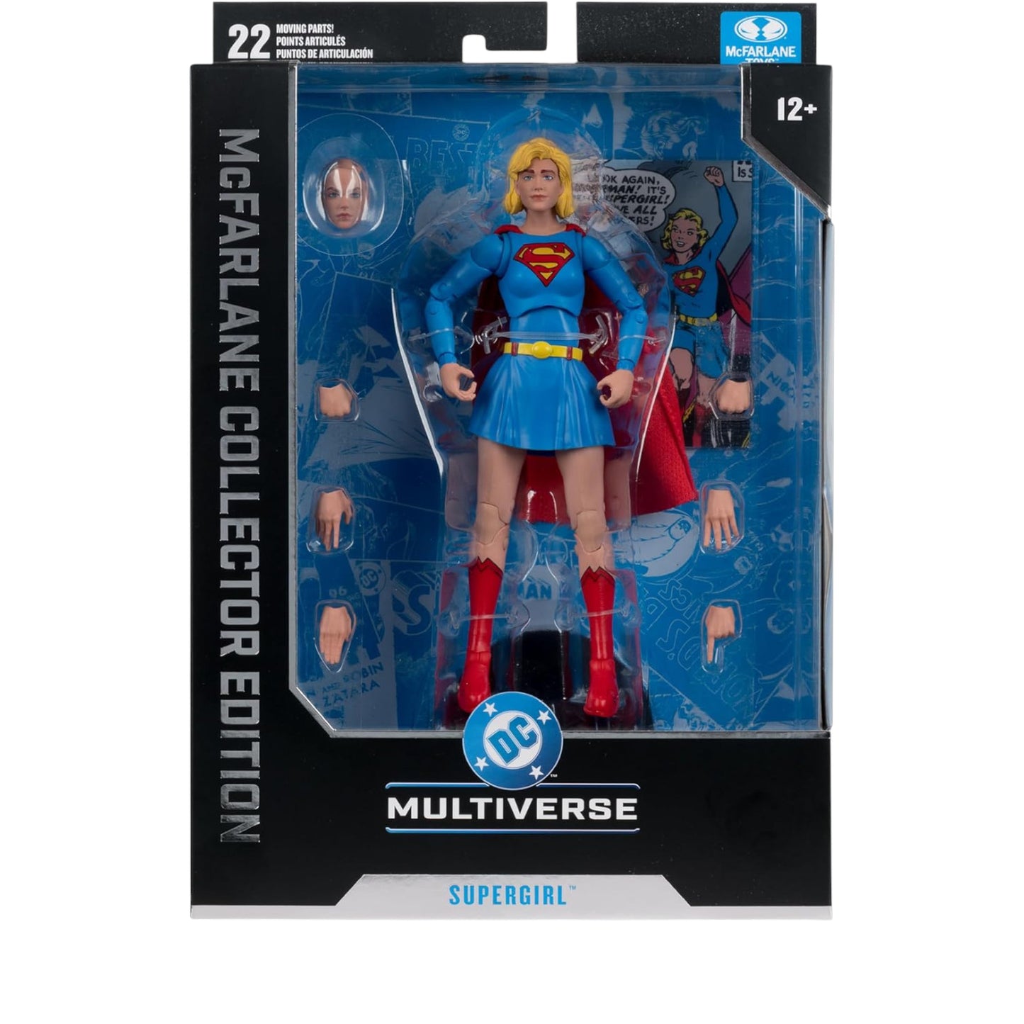 Supergirl Figura De Acción Action Comics DC Multiverse Mcfarlane Toys 18 Cm
