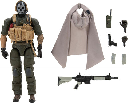 Ghost Figura De Acción Call Of Duty Warzone Jazwares 16,5 Cm