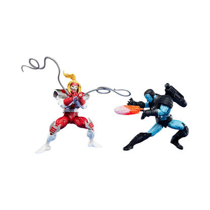 War Machine Vs Omega Red Pack Figuras Gamerverse Marvel Legends 16cm