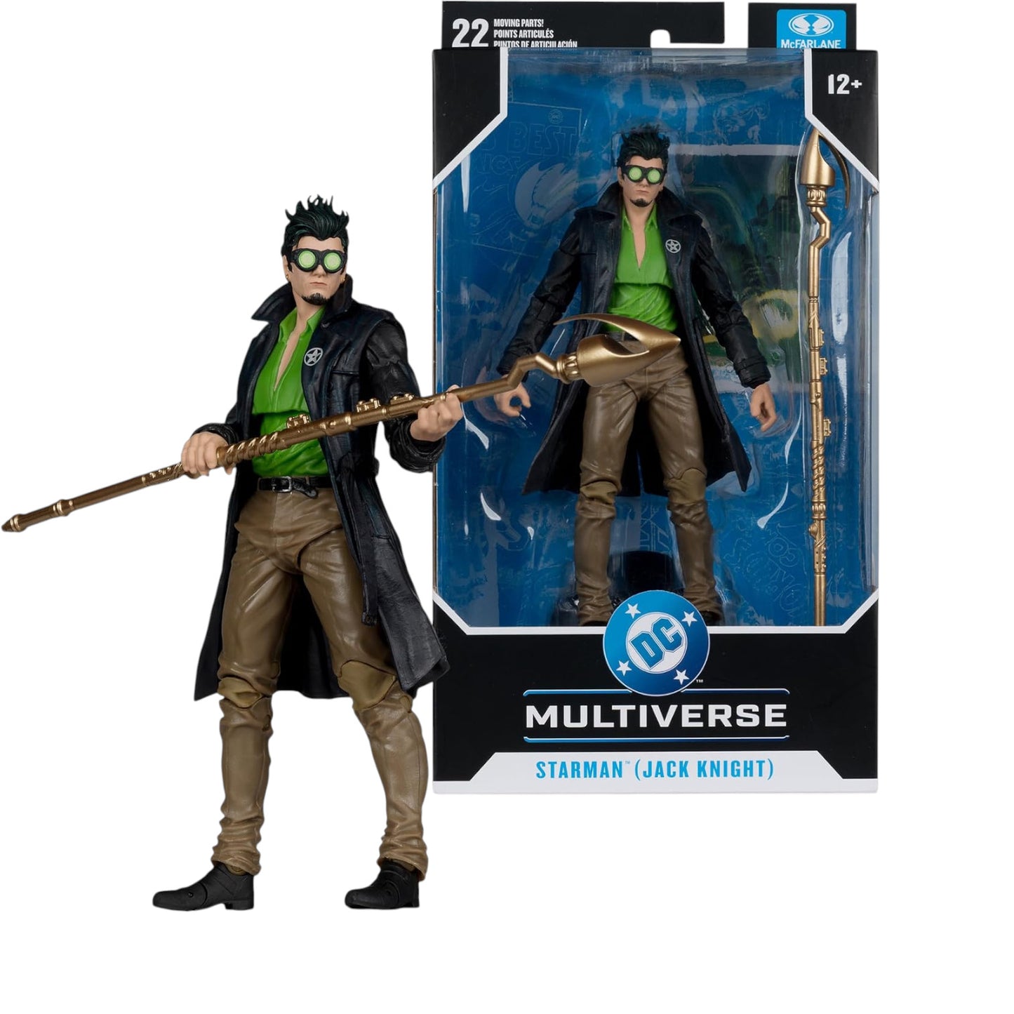 Starman Jack Knight Figura de Accion DC Mcfarlane Toys 18 Cm