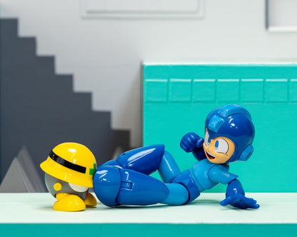 Mega Man & Neo Metal Figura De Acción Wave 3 Capcom Gamer Jada Toys 11 Cm