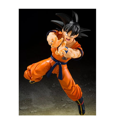 Son Goku The Lowest Born Saiyan Figura De Acción Dragon Ball SH Figuarts Bandai 15 Cm