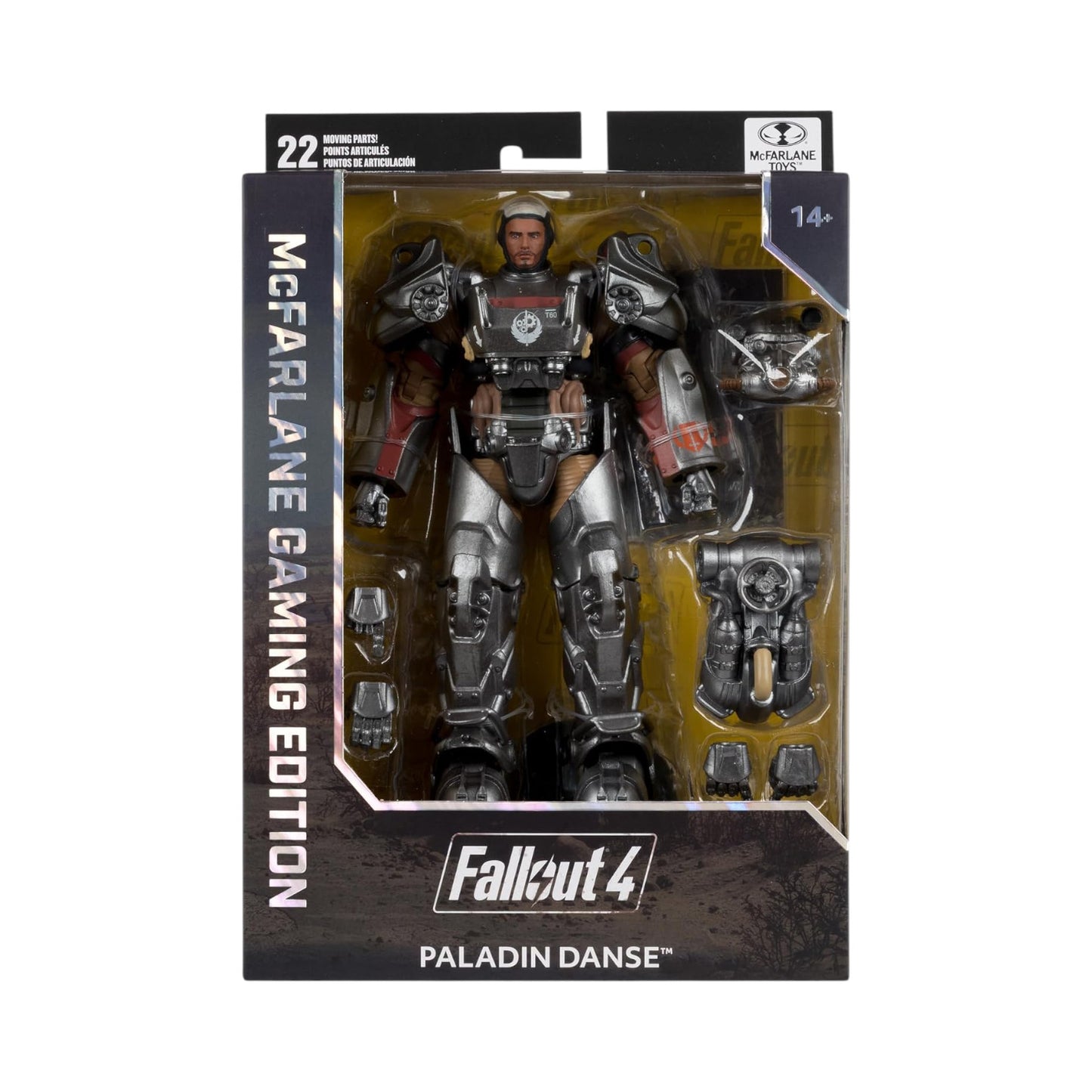 Paladin Danse Figura de Acción Fallout 4 Mcfarlane Toys 20 cm