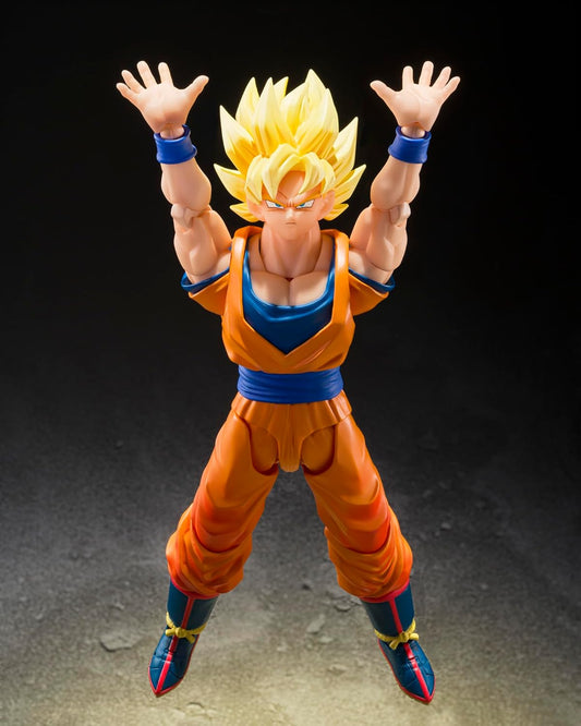 Son Goku Super Saiyan The Games Begin Figura De Acción Dragon Ball Z Sh Figuarts Bandai 16 Cm