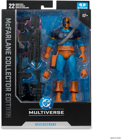 Deathstroke The Terminator Figura De Acción DC Collector Edition Dc Multiverse McFarlane Toys 18 Cm