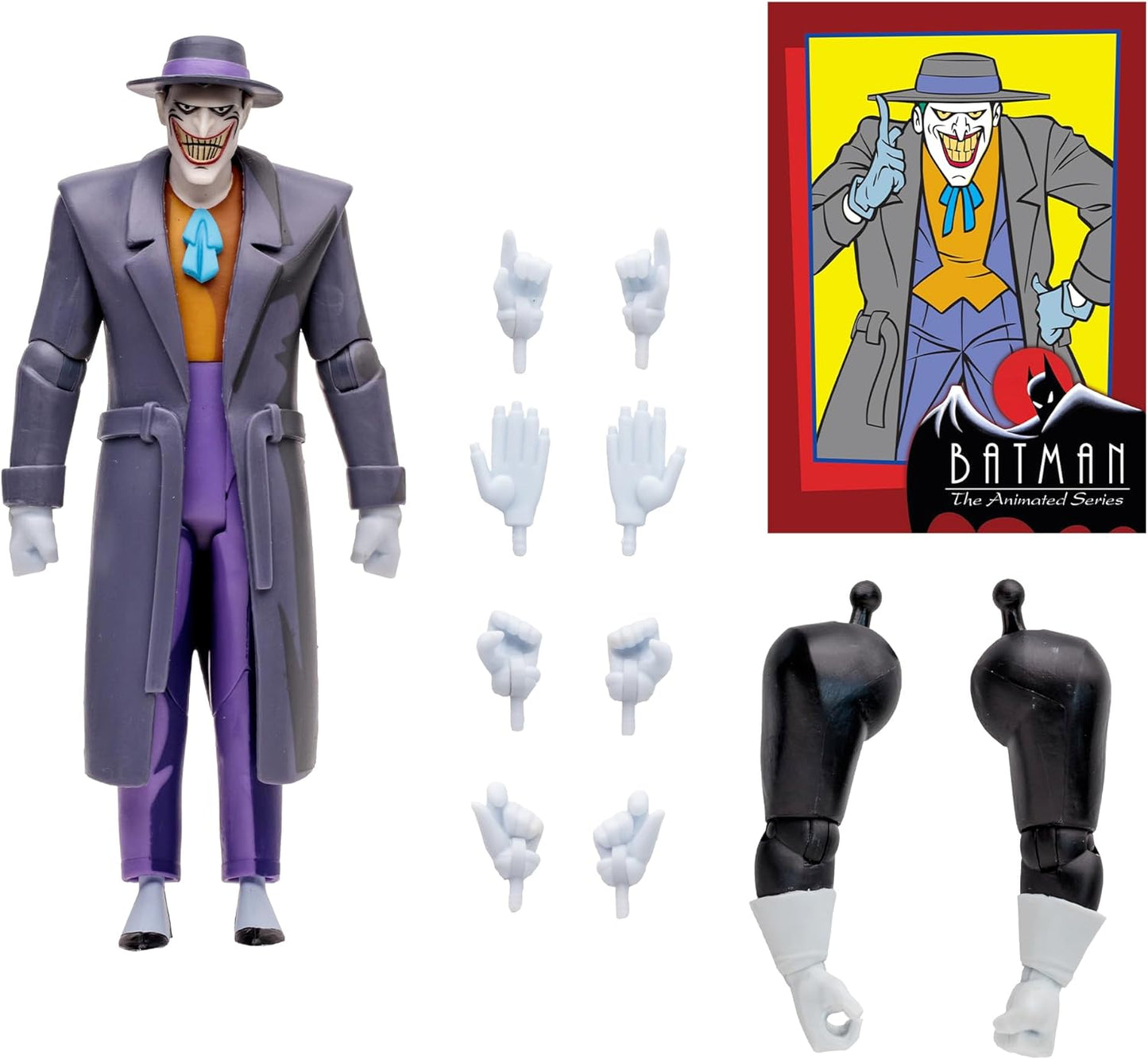 The Joker Figura de Acción Batman The Animated Series DC Direct Mcfarlane 15 Cm BAF Lock Up