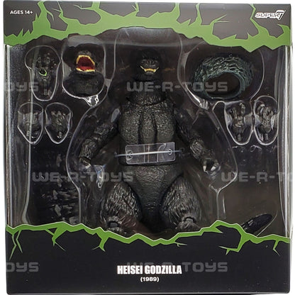 Heisei Godzilla Figura de Acción Godzilla Vs Biollante Super7 Toho Ultimates 21cm